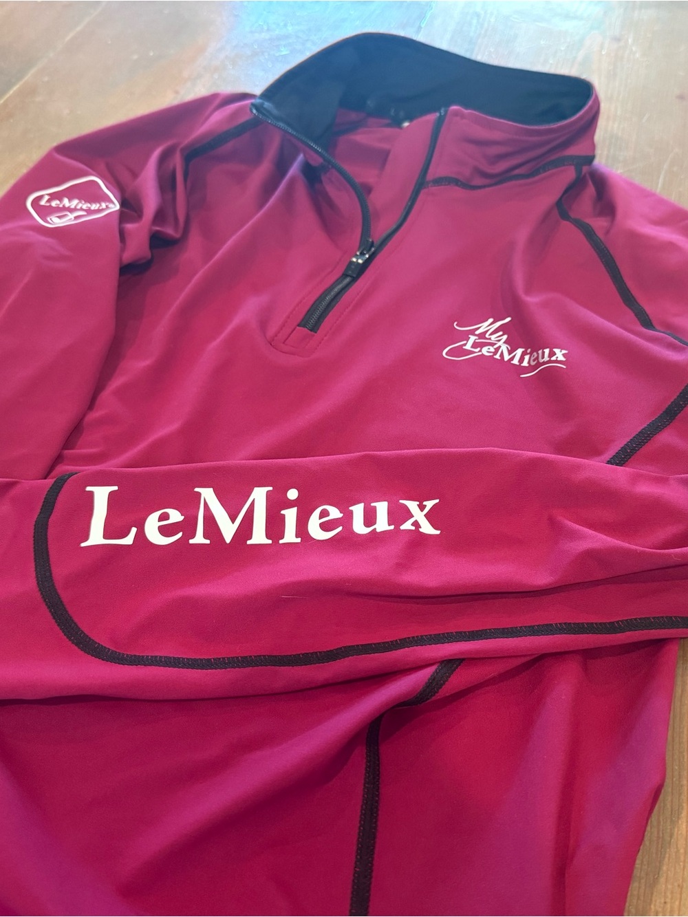Lemieux Half-Zip Riding Top